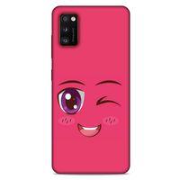 Lopard Samsung Galaxy A41 Uyumlu Kılıf Emojix (57) Telefon Kılıfı