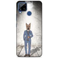 Oppo Realme C15 Kılıf Köpek Kıyafetleri (9) Kılıf Alman Kurdu Süveter