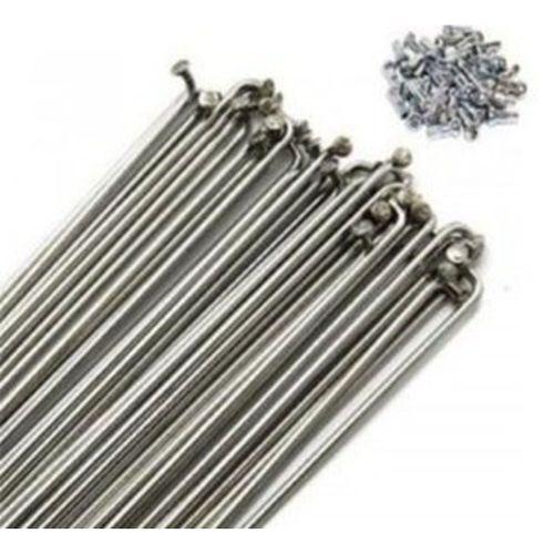 Jant teli 286 mm x 2Mm Çelik Krom 36 adet