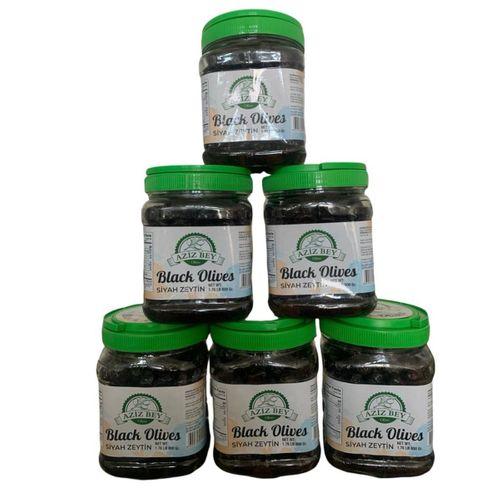 GEMLİK ORGANİK TAŞ BASKI SİYAH ZEYTİN 800 GR