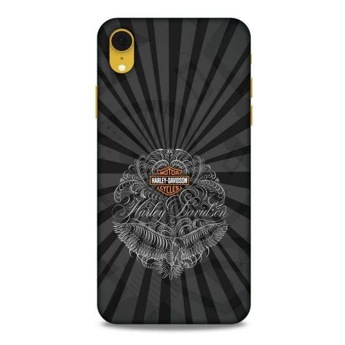 Apple iPhone XR Uyumlu Kılıf Motorsiklet (40) Fit Silikon Kılıf Harley