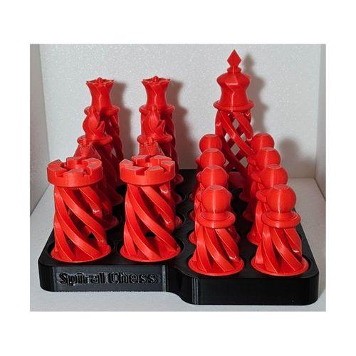 - Spiral Satranç Seti Tepsisi (Bu ürün Sadece Plastik parçadır - Almadan Önce Soru Sorabilirsiniz)
