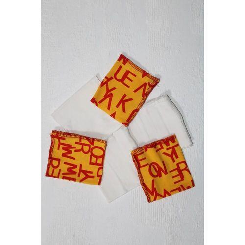 7 Adet Erkek Bebek Ağız Silme Mendili 100% Pamuk