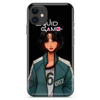 Apple iPhone 13 Mini Uyumlu Kılıf Squid Game (43) Thin Fit Kılıf Sun-Jung
