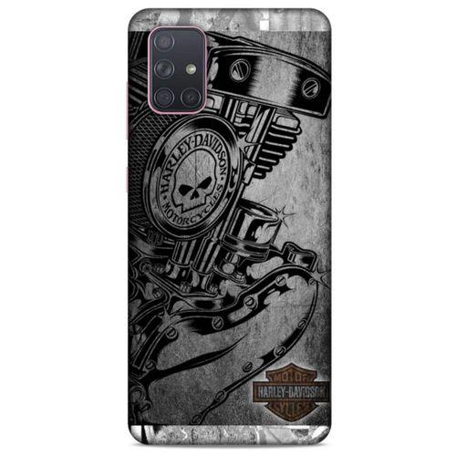 Samsung Galaxy A71 Uyumlu Kılıf Motorsiklet (41) Tank Kılıf Harley