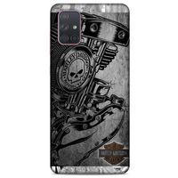 Samsung Galaxy A71 Uyumlu Kılıf Motorsiklet (41) Tank Kılıf Harley