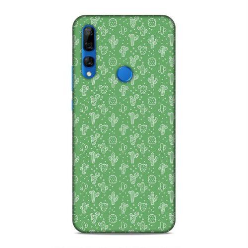 Huawei Y9 Prime 2019 Kılıf Kaktus3 Arka Kapak Silikon Koruma Full Koruyucu