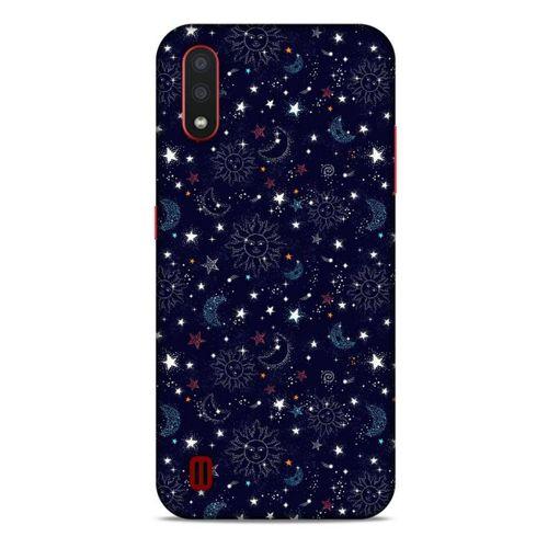 Spacex (16) Tema Kalın Kılıf Samsung Galaxy A01 Kılıf
