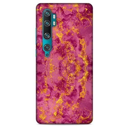 Mermer Desenli (35) Tema Fit Design Kılıf Burgonya Xiaomi Mi Cc9 Pro Kılıf