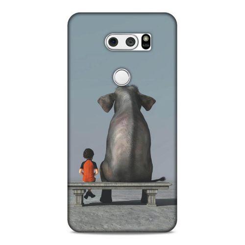 Lopard LG K40S Uyumlu Kılıf Manipülasyon ☻ (38) Neo Hybrid Kılıf Desenli
