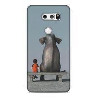 Lopard LG K40S Uyumlu Kılıf Manipülasyon ☻ (38) Neo Hybrid Kılıf Desenli