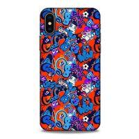 Graffitix (15) Desenli Silikon Kapak Apple Iphone X Kılıf