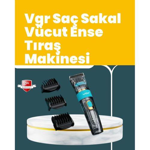 Vgr V-695 Saç Ve Sakal Kesme Makinesi Led Ekranlı 5 Uzunluk Ayarı