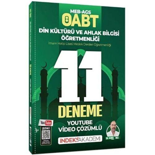 ÖABT MEB AGS Din Kültürü ve Ahlak Bilgisi 11 Deneme YOUTUBE Video Çözümlü İndeks Akademi
