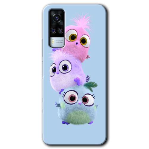Vivo Y51a Kılıf HD Desen Baskılı Arka Kapak - Puffy