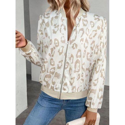 Kadın Uzun Kollu önden Fermuarlı Modal Ceket