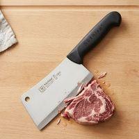 Sürmene Kurban Et Tavuk Kemik Kesim Satırı Mutfak Satır Bıçağı 38 cm Profesyonel Çelik Sürbisa 61703