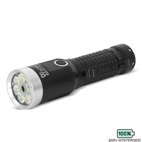 2800 Lümen Özel Seri Yeşil Lazer Özellikli Mıknatıslı  Wt-735