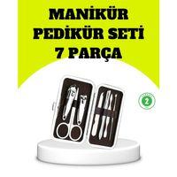 Paslanmaz Çelik Kişisel Bakım Seti – 7 Parça