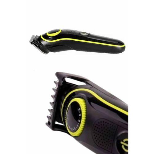 Saç Sakal Vücut Tıraş Makinesi 5in1 Kablosuz Burun Kulak Tıraş Makinesi