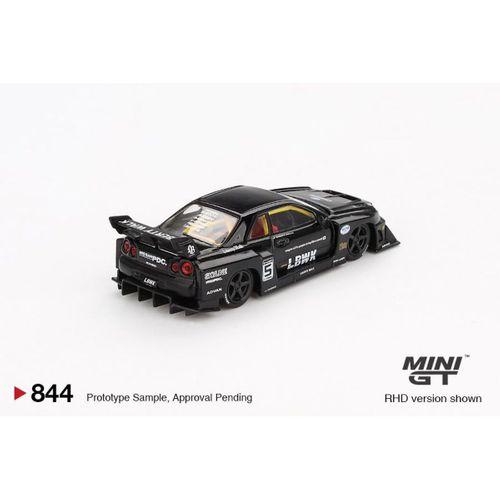 Mini GT Nissan LB-ER34 Super Silhouette SKYLINE Black 844 BL