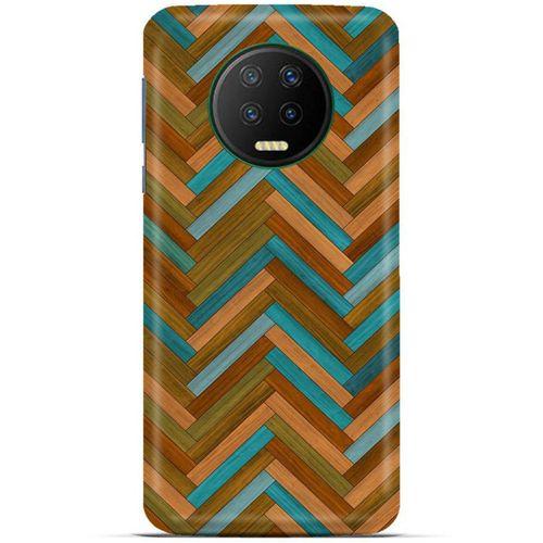 Lopard İnfinix Note 7 Uyumlu Kılıf Wood'X (38) Neo Hybrid Kılıf Desenli