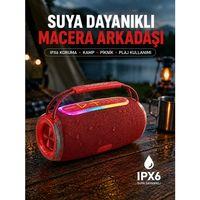 20w Kablosuz Bluetooth Hoparlör Rgb Işık Efektli Usb sd aux Destekli
