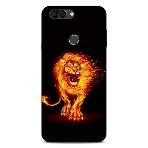 Lopard Vestel Venüs V6 Uyumlu Kılıf FireX (20) Koruyucu Kılıf Ateşli Aslan