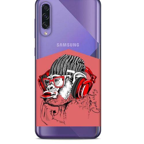 Zoologix (19) Samsung Galaxy A50s Şeffaf Kılıf Silikon Desenli