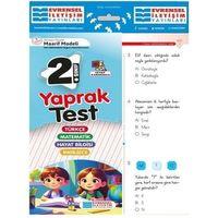2. Sınıf Tüm Dersler Yaprak Testler Evrensel İletişim Yayınları