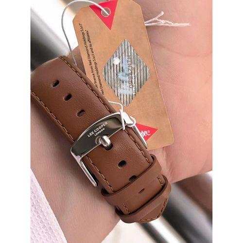 Lee Cooper İtalyan Tasarım Bileklik Hediyeli 2 Yıl Garantili 5 Atm Erkek Kol Saati ELC.08235.394