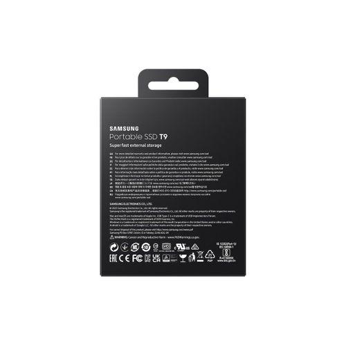 2TB SAMSUNG 2000/1950MB/s USB 3.2 GEN 2X2 TAŞINABİLİR T9 MU-PG2T0B/WW