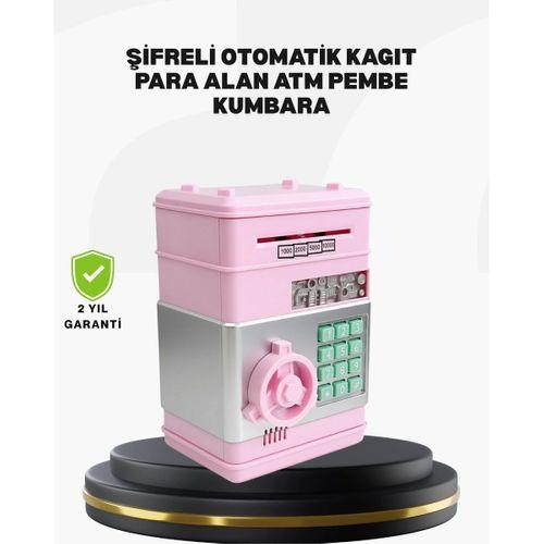 Büyük Hazneli Şifreli Para Tasarruf Kumbarası