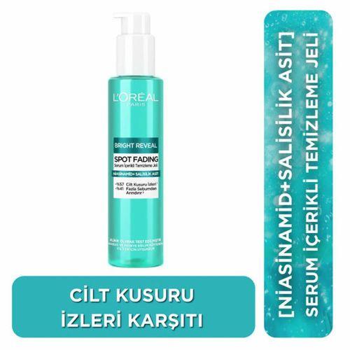 Loreal Paris Bright Reveal Cilt Kusuru İzi Karşıtı, Serum İçerikli Temizleme Jeli 150 ml