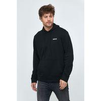 Erkek Kapüşonlu Slim Fit Brooklyn Baskılı İnce Sweatshirt SPR22SW61