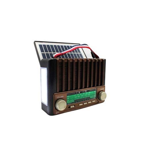 Ktf-1428 Nostaljik Solar Enerjili Bluetooth Speaker – Radyo, Sd/usb Mp3 Çalar, Güçlü Taşınabilir Hoparlör