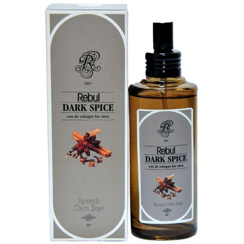 Rebul Dark Spice Kolonya 80 Derece Cam Şişe Sprey 100 ML