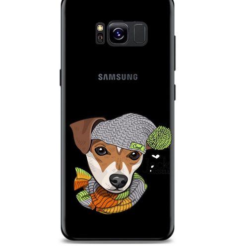 Zoologix (86) Samsung Galaxy S8 Şeffaf Kılıf Silikon Desenli
