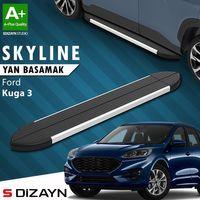 S-Dizayn Ford Kuga 3 Skyline Aluminyum Yan Basamak 183 Cm 2020 Üzeri A+ Kalite