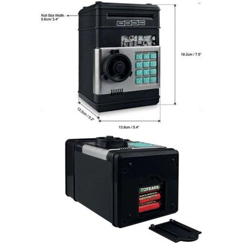 Elektronik Şifreli Kasa Otomatik Kağıt Para Alan ATM Kumbara