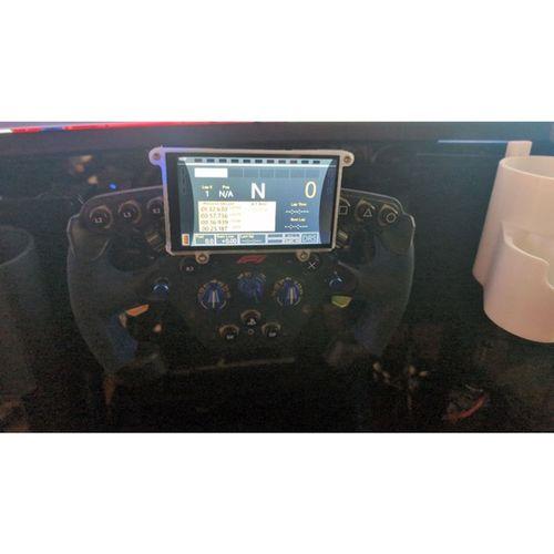 FANATEC VOCORE 5in TFT MONTAJ FORMÜLA Tekerleği Ve DAYANIKLILIK HUB'ı Ve ÇEŞİTLİ KUPA TUTUCULAR (Bu ürün Sadece Plastik parçadır - Almadan Önce Soru S