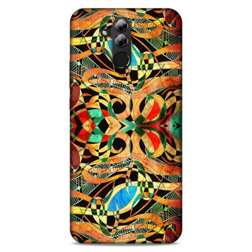 Lopard Huawei Mate 20 Lite Uyumlu Kılıf Manipülasyon ☻ (8) Baskılı Kılıf Desenli