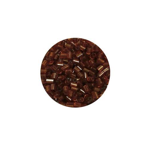 Kesme Cam Boncuk 2mm - 60 Gram - Şeffaf Açık Kahve - BNC391
