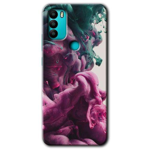 General Mobile GM 21 Plus HD Baskılı Kılıf + 9D Tam Ekran Koruyucu - Liquid Cloud