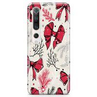 Xiaomi Mi 10 Pro Kılıf Papyon Arka Kapak Koruma Desenli Full Koruyucu