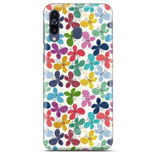 Alcatel 1S Kılıf Kelebek Etkisi (35) Fit Design Kılıf Karışık Renkli