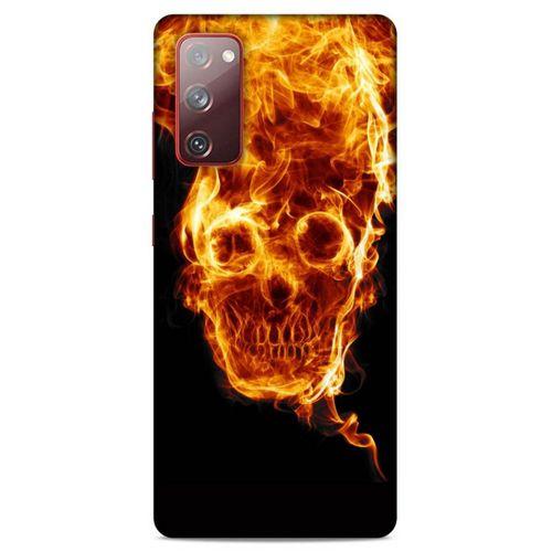 Lopard Samsung Galaxy S20 Fe Uyumlu Kılıf FireX (19) Kılıfları Ateş İskelet