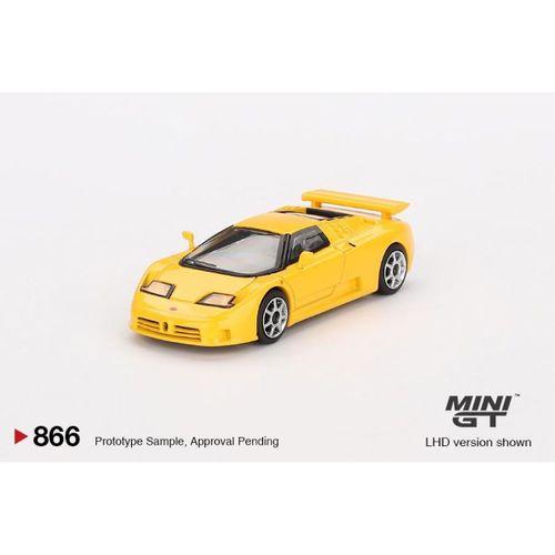 Mini GT Bugatti EB110 Super Sport Giallo Bugatti 866