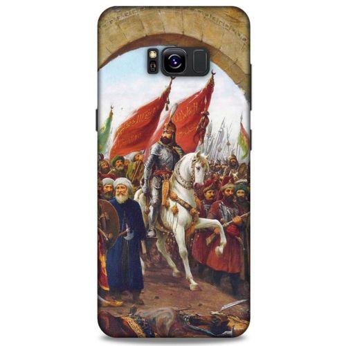 Samsung Galaxy S8 Plus Uyumlu Kılıf Ottoman (40) Fit Silikon Kılıf İstanbul'un Fethi