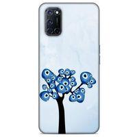 Nazarium (13) Desenli Silikon Kapak Oppo A72 Kılıf